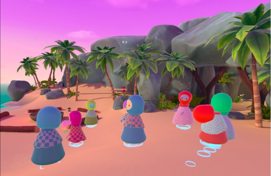 How VR Island Seashores improve college students’ well-being and social relationships