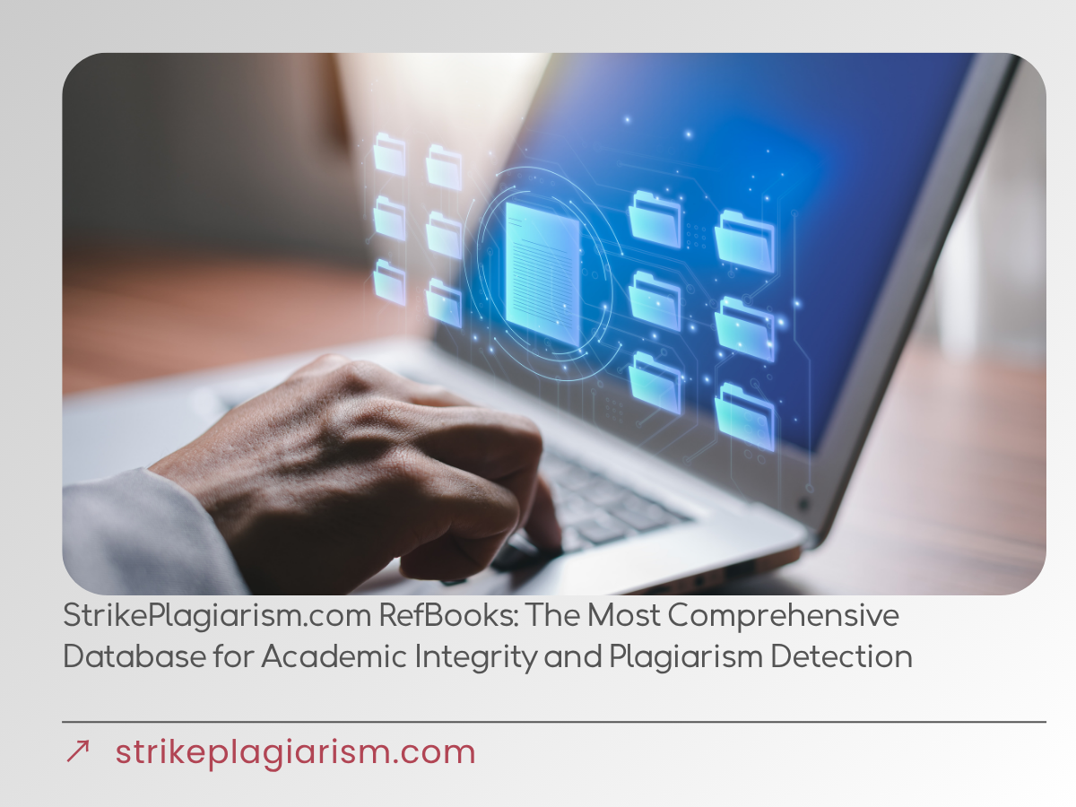 StrikePlagiarism.com RefBooks: The Most Comprehensive Database for ...