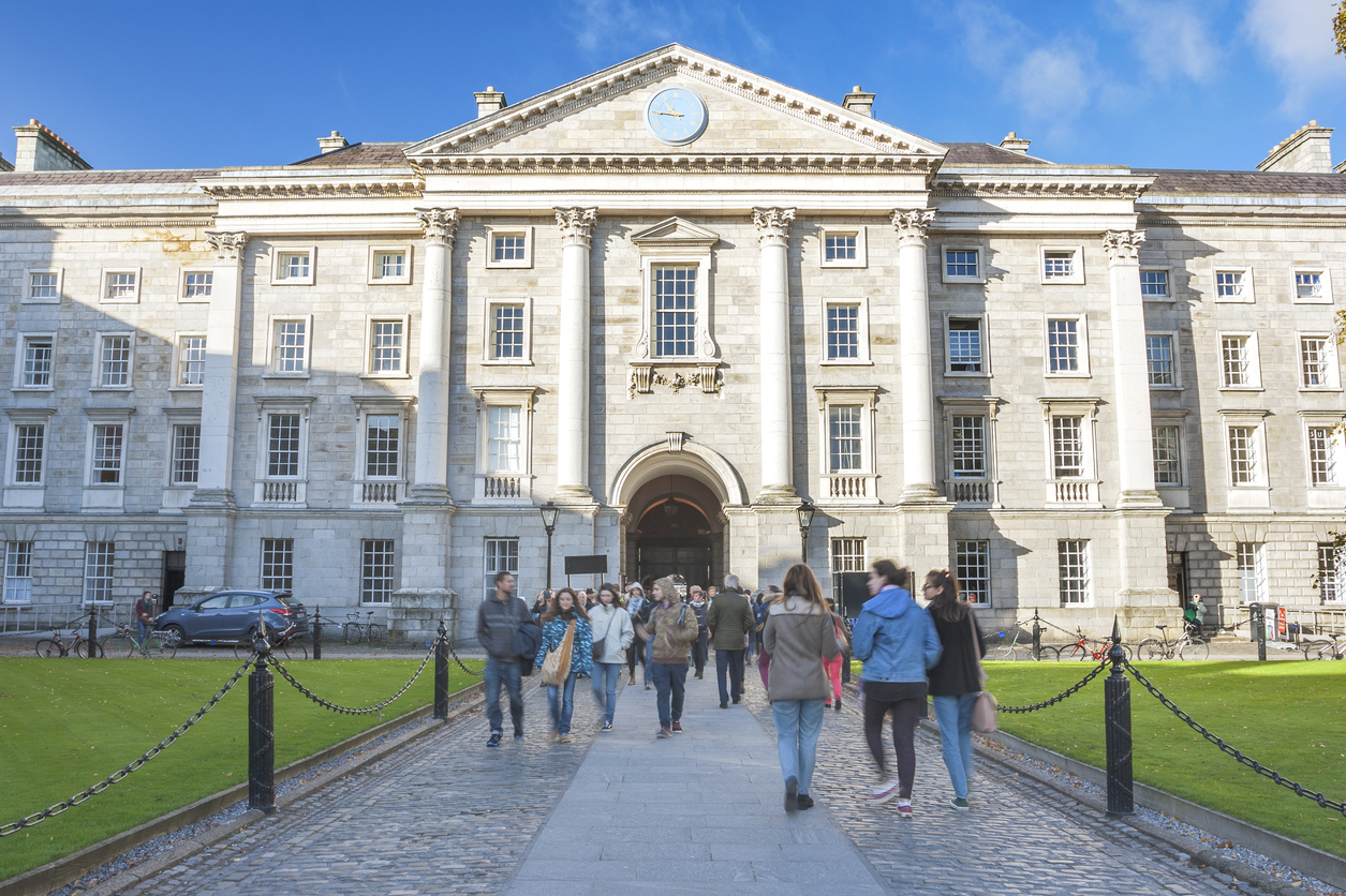 Students at Trinity College, Dublin