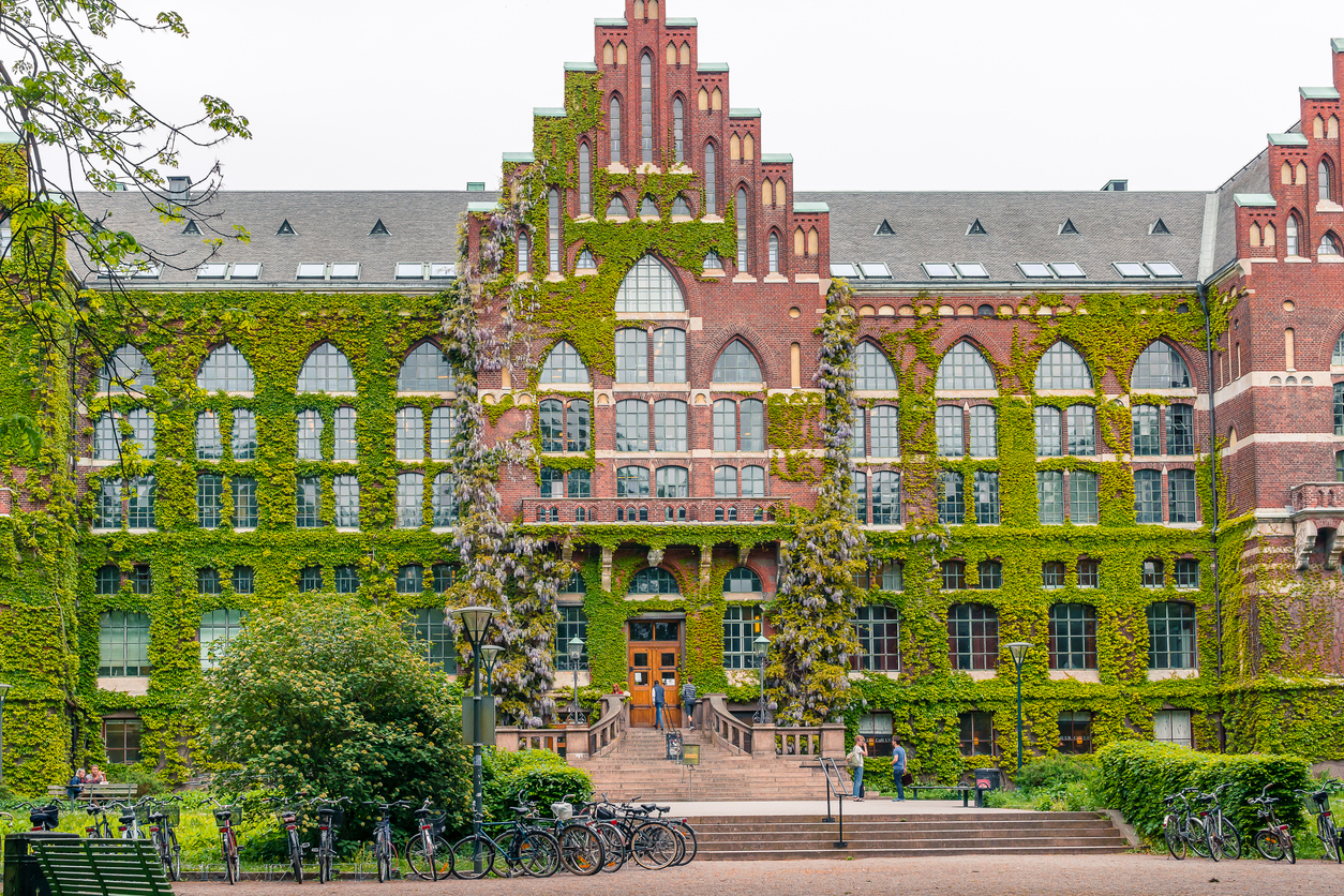 University library in Lund, Sweden