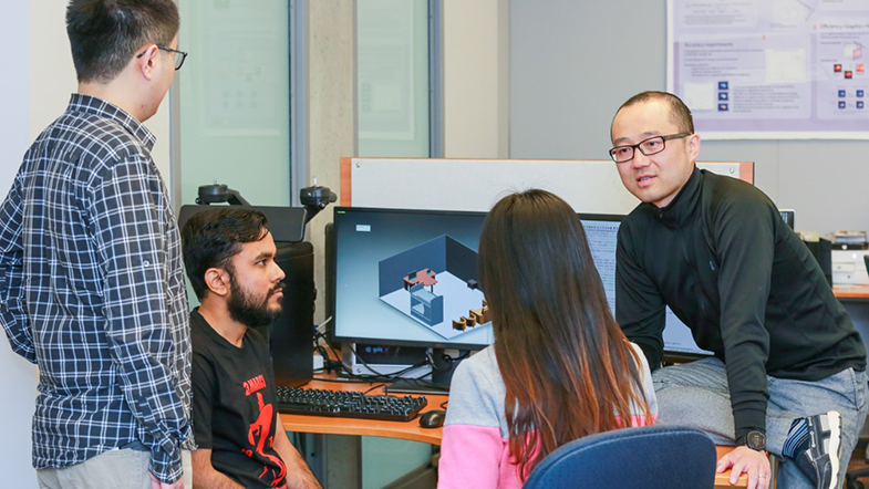 SFU computing science professor Richard Zhang