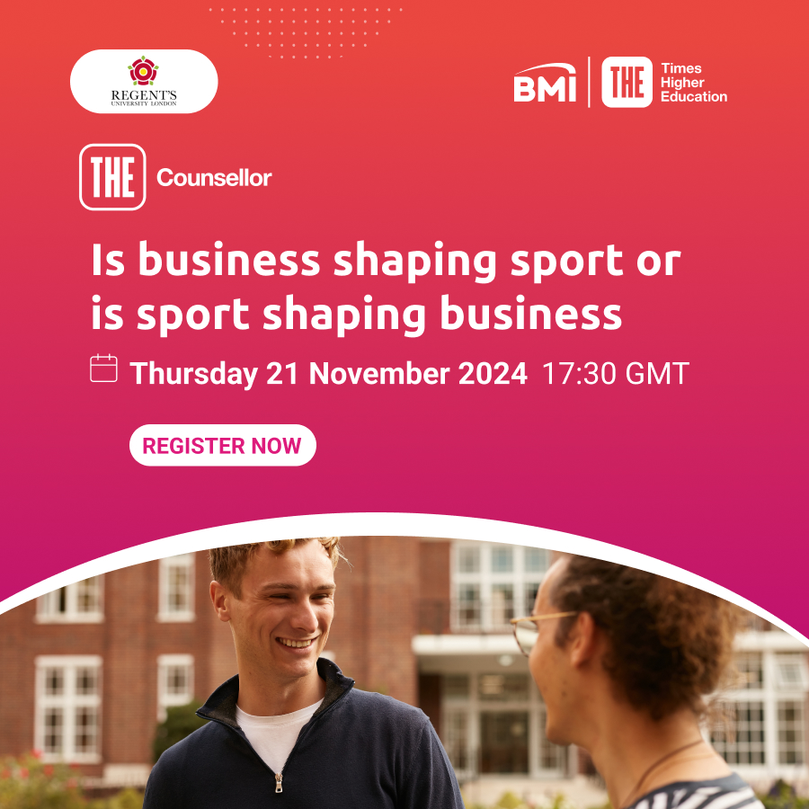 Is business shaping sport or is sport shaping business?