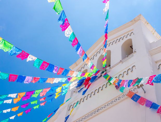 Flags in Mexico