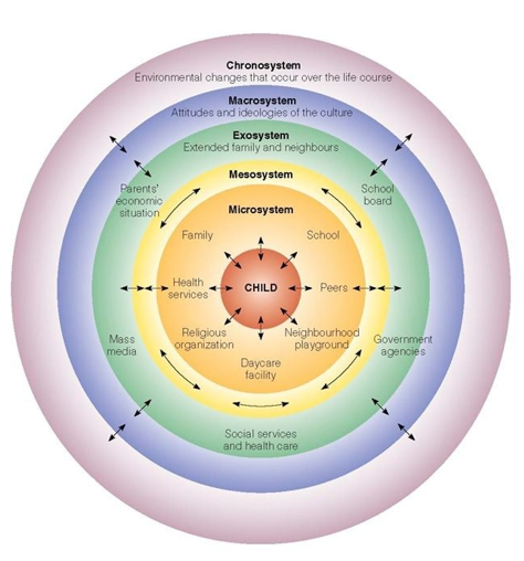 Bronfrenbrenner’s model