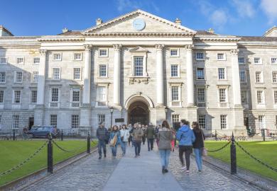 Students at Trinity College, Dublin