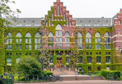 University library in Lund, Sweden