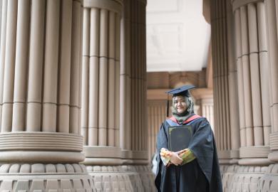 Graduate at Malaysian university