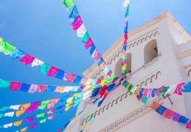 Flags in Mexico