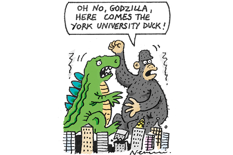 Godzilla had deals a strole