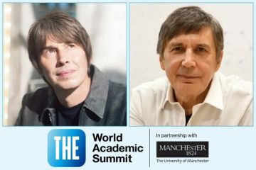 Brian Cox and Andre Geim