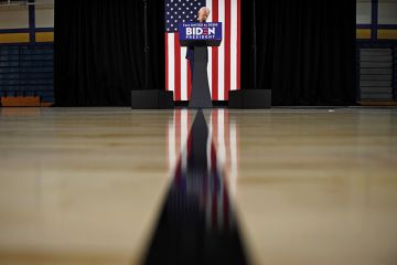 Joe Biden at a lectern