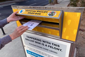 California ballot box