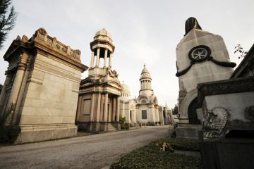 Cemetery in Italy