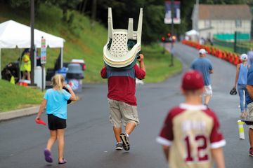 carrying chairs