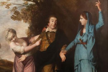 Painting of David Garrick