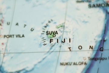 Map of Fiji