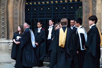 Graduates at Cambridge University