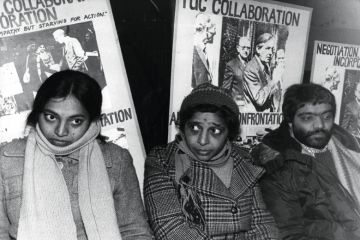 Hunger strike pickets, Grunwick photo-processing laboratory, Willesden, London