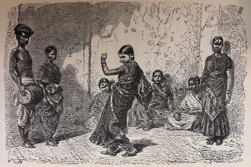 An antique image of India