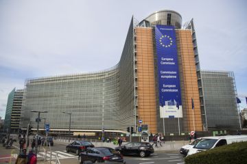 European Commission building in Brussels, Belgium