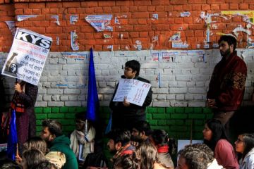 Amidst the Nation wide anti CAA protest, this protest held in New Delhi.