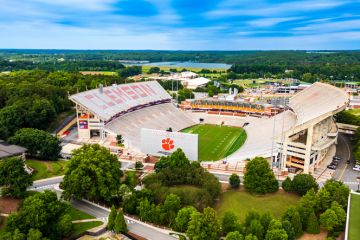 Frank Howard Memorial Stadium in Clemson, South Carolina