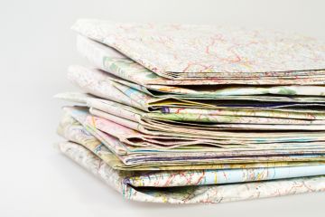 Pile of maps