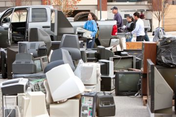 Discarded computers