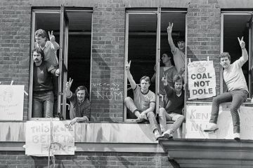 Miner protesters