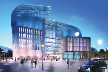 The Francis Crick Institute building, concept illustration