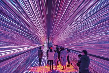 Tourists visit the Time Tunnel of Qiandao Lake to illustrate Tech firms back Tokyo’s quantum leap with $100m