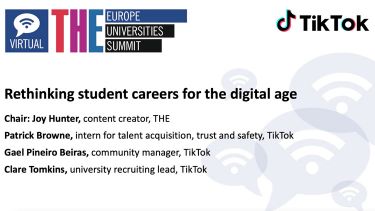 tiktok times higher education the