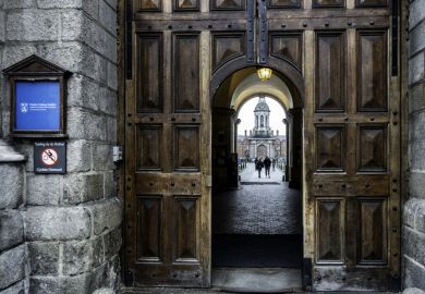 Entrance to Trinity College Dublin