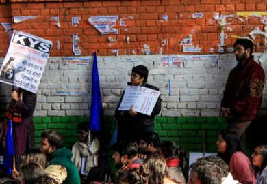 Amidst the Nation wide anti CAA protest, this protest held in New Delhi.