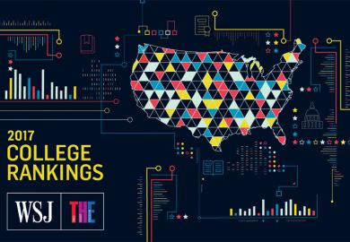 Wall Street Journal/Times Higher Education College Rankings 2017 | THE ...