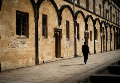  Porter at Christchurch College, Oxford, UK to illustrate College pay gap for Oxford tutorial fellows drives ‘ill will’