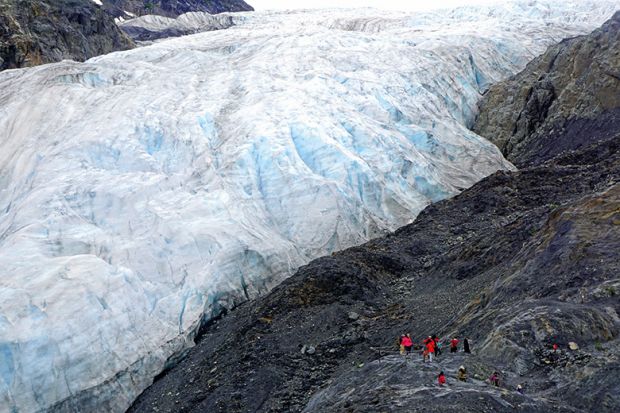 Alaska glacier