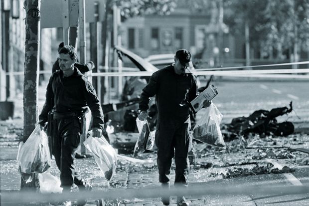 1986 bombing of Melbourne’s police headquarters in Russell Street