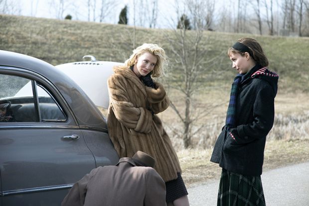 Cate Blanchett and Rooney Mara in Carol