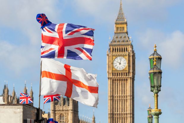 Flags of United Kingdom and England, Houses of Parliament