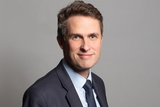 Education secretary Gavin Williamson