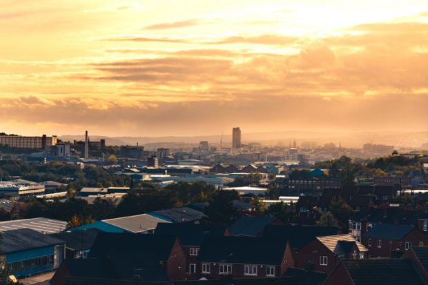 Sheffield skyline