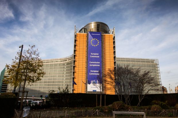 European Commission building in Brussels, Belgium