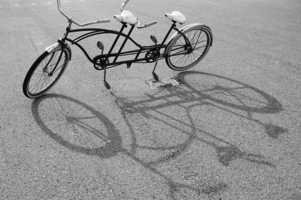 Tandem bicycle