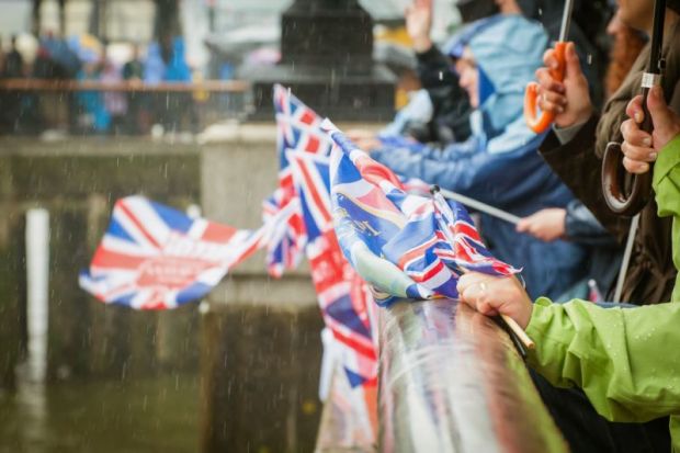 UK flags