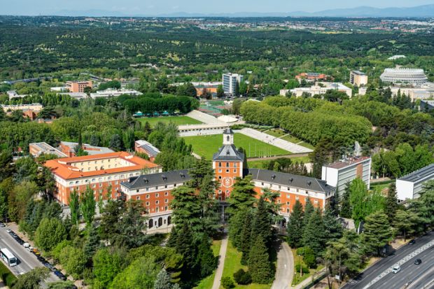 Buildings of the Complutense University of Madrid, Spain