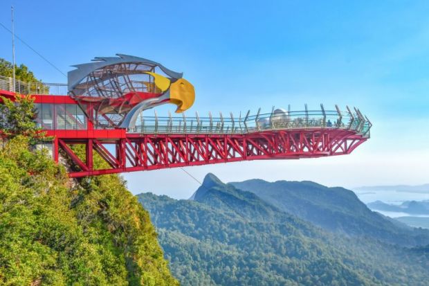 Malaysia, Langkawi- Eagle's Nest Skywalk.