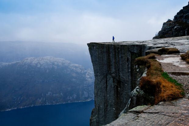 Cliff edge