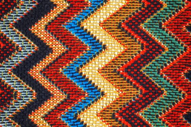 Fabric with Mexican pattern