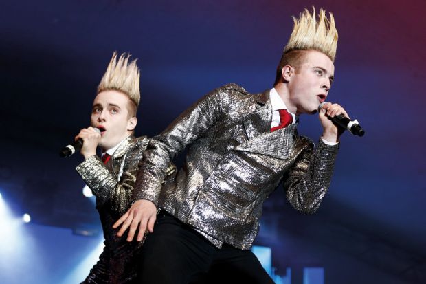 Jedward perform